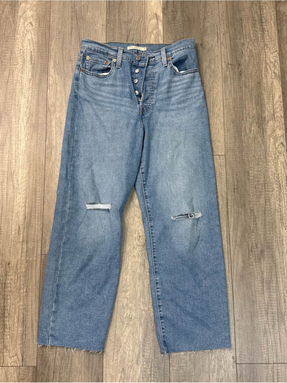 Levi's Ribcage Straight Ankle Jeans